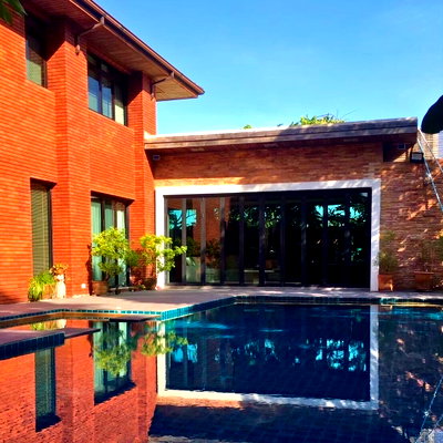 ขายบ้านเดี่ยว : ขายบ้านเดี่ยว Pool Villa ปัญญาอินทรา ใกล้สนามกอล์ฟ ถ.รามอินทรา กม.8 ใกล้แฟชั่นไอส์แลนด์ 