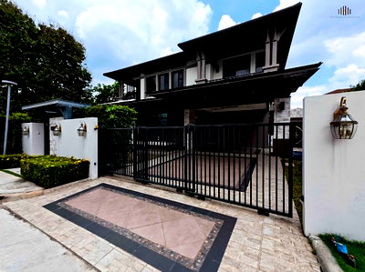 บ้านเดี่ยว กรุงเทพมหานคร : เป็นส่วนตัวเรียบหรู!!! ขายบ้านเดี่ยวหลังมุม โครงการ  นันทวัน ปิ่นเกล้า-ราชพฤกษ์ Nantawan Pinklao Ratchapruek   สภาพใหม่เหมือนไม่เคยอยู่