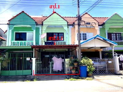 Townhouses for sale วิทยาลัยเทคนิคปทุมธานี : TOWN HOUSE 19.9 Sq.w. Sam Khok Pathumthani for 743,000