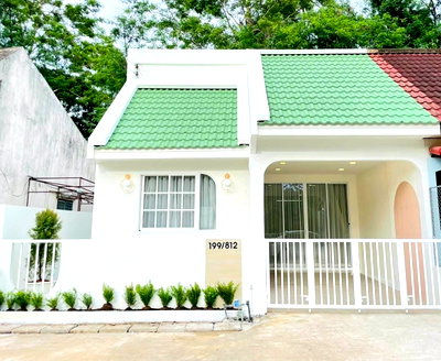 บ้านเดี่ยว ม.พายัพวิทยาเขตแก้วนวรัฐ : ขายบ้านในหมู่บ้านสวนนนทรี ตรงข้ามตลาดรวมโชค เชียงใหม่ เฟอร์นิเจอร์ครบ T.0946511456