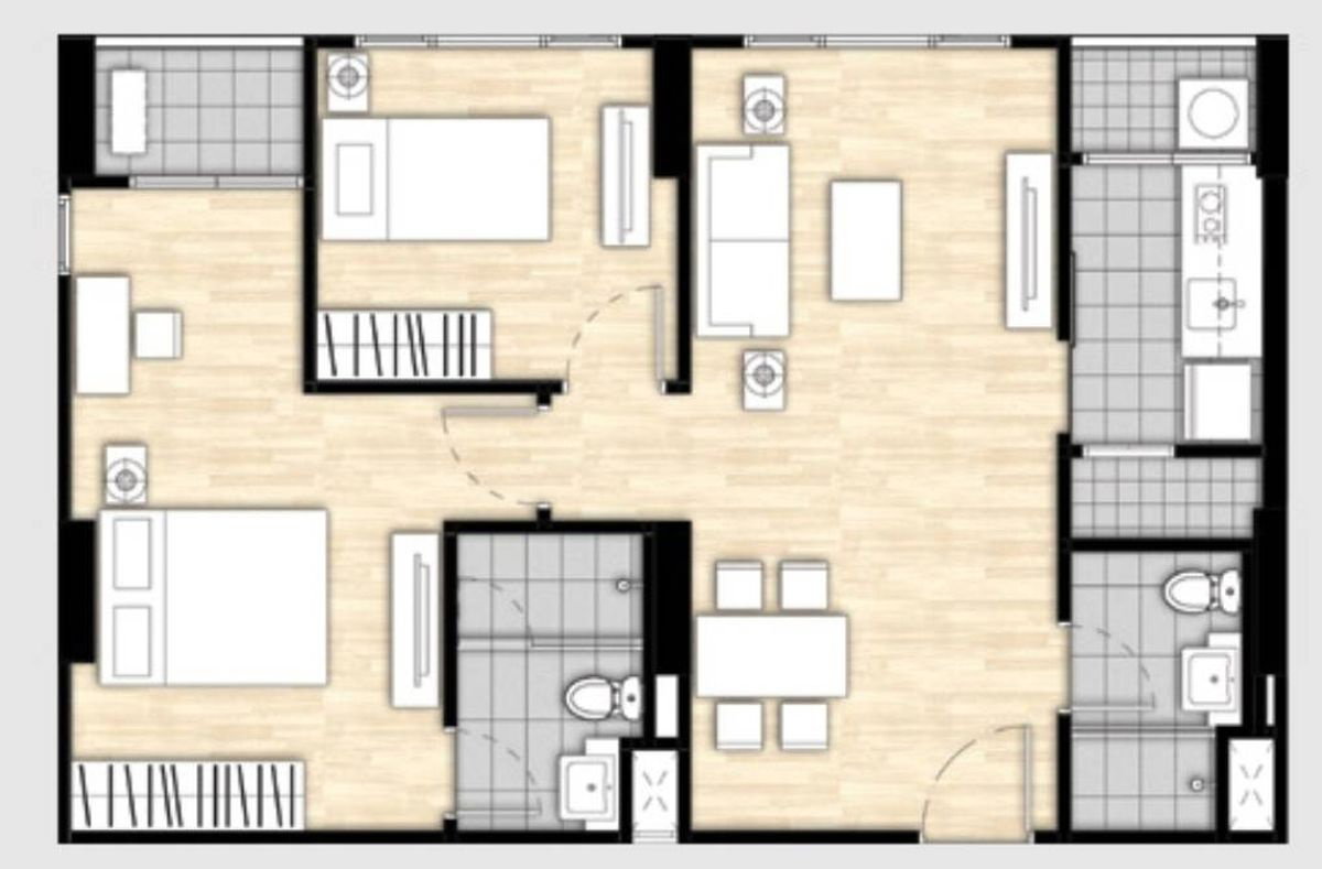 picture Code: KJ9263  for rent Hive Taksin // Line ID: @kjcondo (with @) // - 23/23