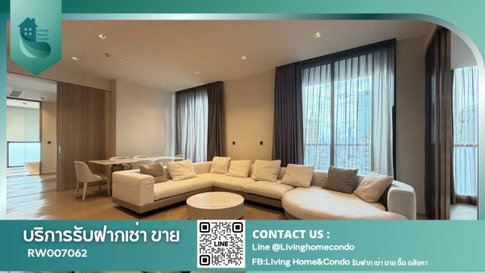 🏢Luxury Condo in the Heart of the City🏢 Condo for rent, The Reserve Sathorn, beautifully and luxuriously decorated, with a bathtub RW007062