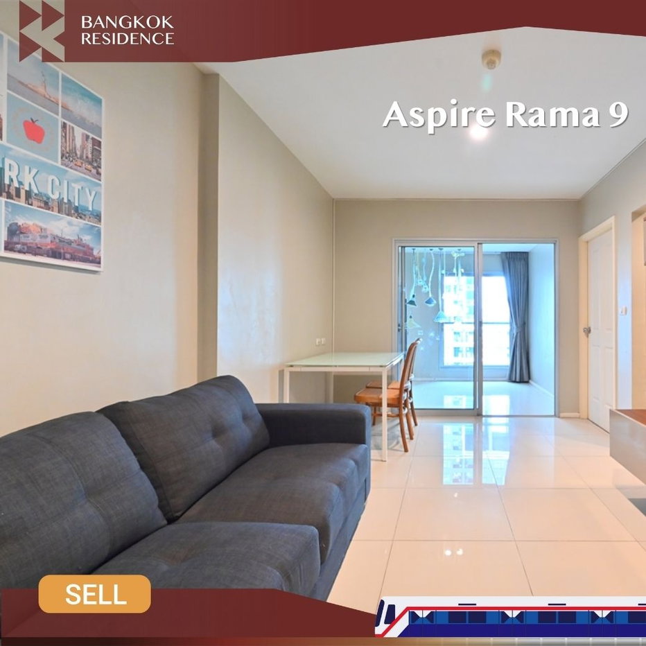รูป 🩵 Best Deal! Modern design, Aspire Rama 9, near MRT Rama 9 - รูปที่ 1/11