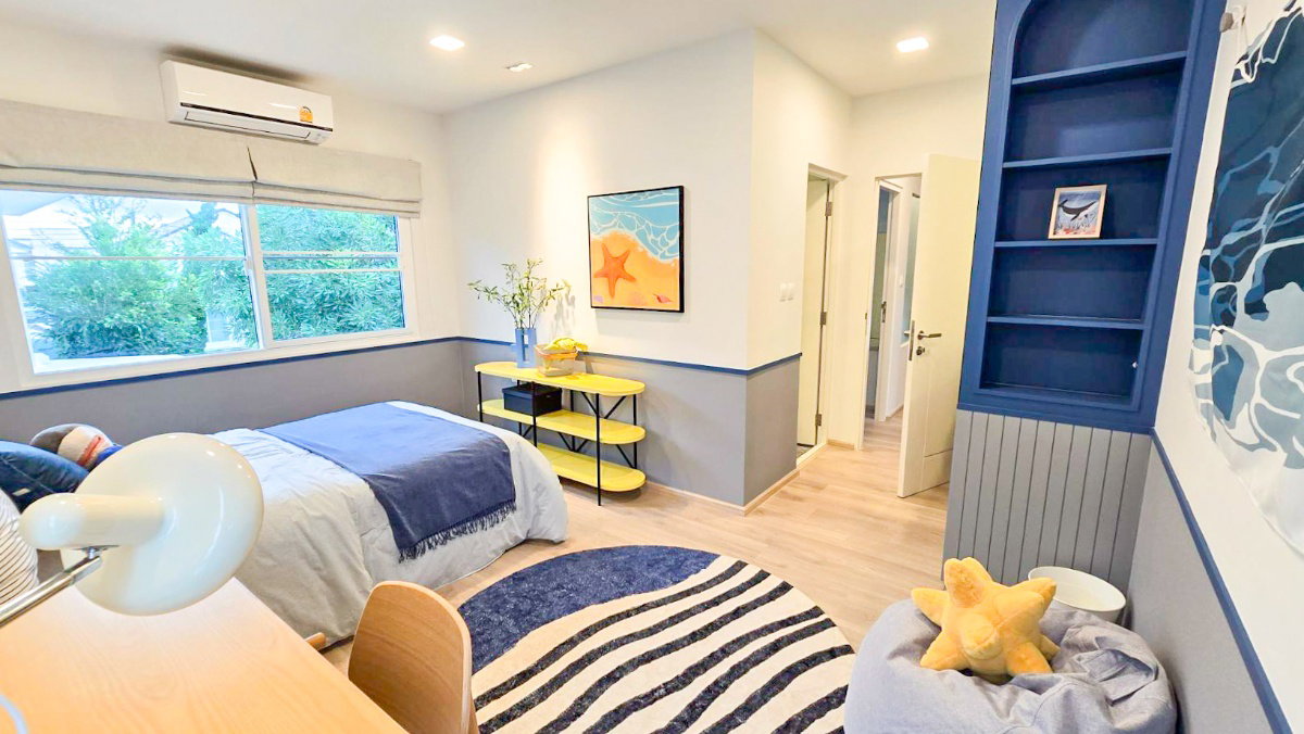 รูป ให้เช่า บ้านเดี่ยว 𝐕𝐢𝐥𝐥𝐚𝐠𝐠𝐢𝐨𝟐 𝐒𝐫𝐢𝐧𝐚𝐤𝐚𝐫𝐢𝐧–𝐁𝐚𝐧𝐠𝐧𝐚 แปลงหน้าสวน ตกแต่งครบ พร้อมเข้าอยู่ - รูปที่ 13/19