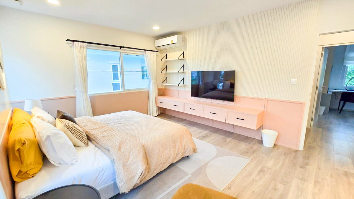 รูป ให้เช่า บ้านเดี่ยว 𝐕𝐢𝐥𝐥𝐚𝐠𝐠𝐢𝐨𝟐 𝐒𝐫𝐢𝐧𝐚𝐤𝐚𝐫𝐢𝐧–𝐁𝐚𝐧𝐠𝐧𝐚 แปลงหน้าสวน ตกแต่งครบ พร้อมเข้าอยู่ - รูปที่ 12/19
