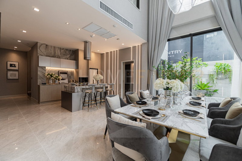 ขายบ้านเดี่ยว : LTH13427 – House for Sale | The Gentry Kaset-Nawamin | 550 sqm | 5 Beds 6 Baths | 62.9 MB | Near NIVA American International | บ้านขาย เดอะ เจ็นทรี 