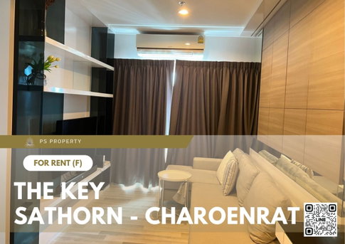 ให้เช่า ✨ The Key Sathorn - Charoenrat ✨2 ห้องนอน 2 ห้องน้ำ เฟอร์นิเจอร์ และ เครื่องใช้ไฟฟ้าครบ ใกล้ห้าง Terminal พระราม 3