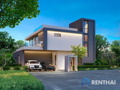 Luxury 3-bed Villa in Vip Galaxy, Phuket, Pool & Garden, Half-furnished