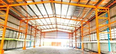 Factory for rent Modern Gems Shopping Mall : ARL LatKrabang 2.7km.Romklao19-29 Warehouse for rent 800sq.m. 200sq.wa. Debsirin Romklao School 800