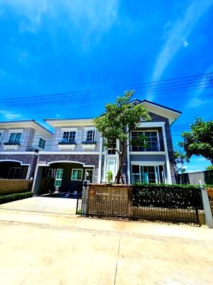 บ้านเดี่ยวให้เช่า : เช่า เพรสทีจ ฟิวเจอร์-รังสิต เฟอร์นิเจอร์ครบ ใกล้จุดขึ้น-ลงทางด่วน และรถไฟฟ้า 2 สาย