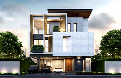 Houses for sale Nawamin Road : LTH13397 – House for Sale | The Gentry Kaset–Nawamin | 440 sqm | 4 Beds 5 Baths | 49.9 MB 