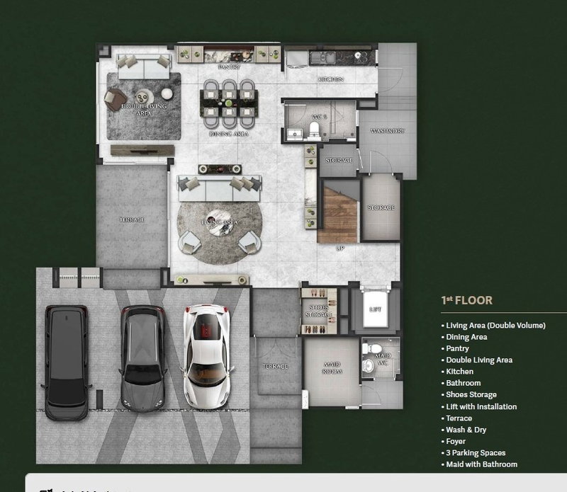 ขายบ้านเดี่ยว : LTH13392 – House for Sale | The Gentry Cultivar Rama 9 | 440 sqm | 4 Beds 5 Baths | 42.9 MB | ใกล้ Airport Link ลาดกระบัง
