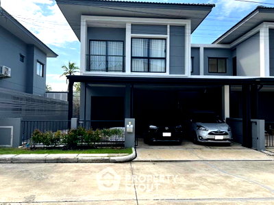 ขายบ้านเดี่ยว : บ้าน 3 ห้องนอน ขาย โครงการลุมพินีทาวน์เพลส พระราม 2-ท่าข้าม ใกล้แสมดำ (ID 1901558)