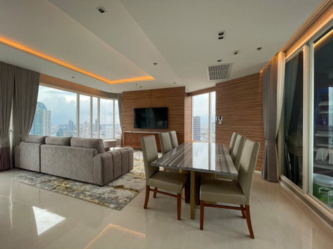 ว่างพร้อมอยู่! Menam Residences. 3นอน 156ตร.ม. Line id: @pfagent