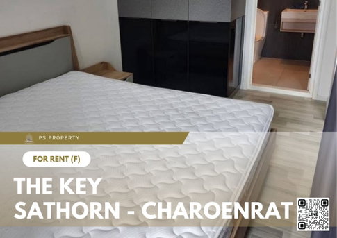 ให้เช่า 🔥 The Key Sathorn - Charoenrat 🔥 เฟอร์นิเจอร์ และ เครื่องใช้ไฟฟ้าครบ ใกล้ BTS สุรศักดิ์