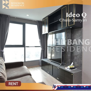 ว่าง! พร้อมนัดชมห้อง ⚡ Ideo Q Chula-Samyan 🛋️ ยูนิตเฟอร์ครบครัน ใกล้ MRT สามย่าน & จุฬา 🎓