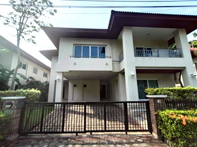 บ้านเดี่ยวให้เช่า : ให้เช่าบ้านเดี่ยว นิชดาธานี  4 นอน ใกล้โรงเรียนนานาชาติ ISB_Sunshine