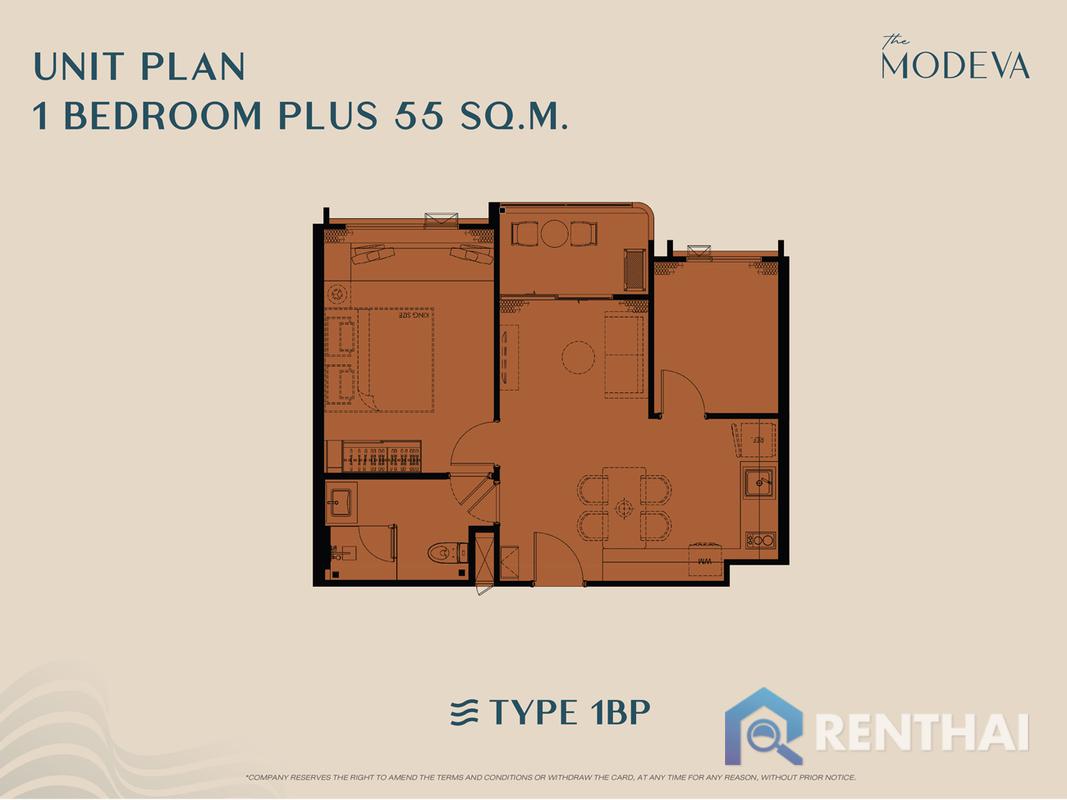 picture For sale condo 1 bedroom at The Modeva - 6/22