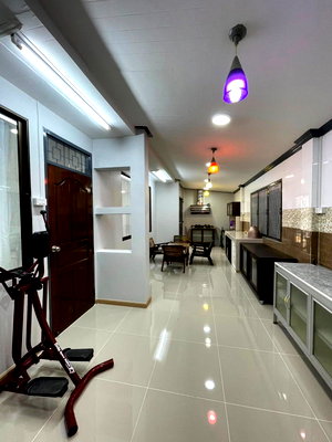 Townhouses for rent Thailand Cultural Centre  : WS5125🏡 [For rent] 2-storey townhouse, Pracharat Bamphen 26, Soi 10, near MRT Huai Khwang / Sutthisan