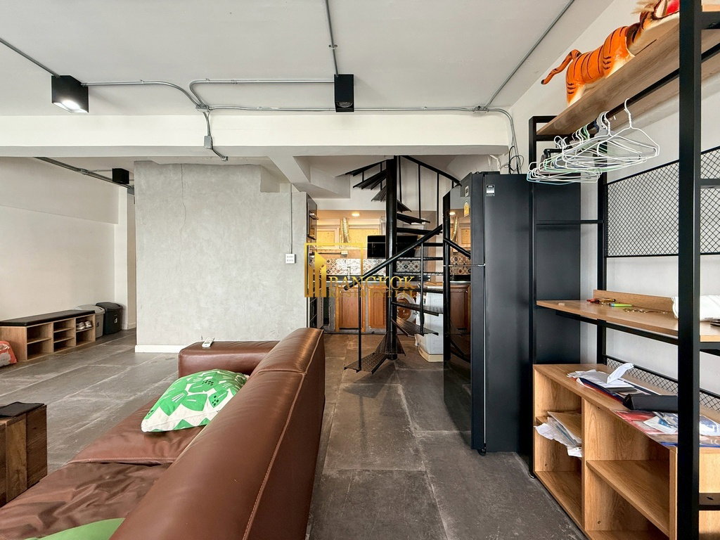 รูป Thonglor Tower | Loft Style 2 Bedroom Duplex Condo For Rent - BR60586CD - รูปที่ 9/22