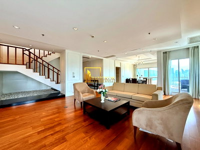 Apartment building for rent Srinakharinwirot University Prasanmit Campus : Elegant 5 Bedroom Duplex Apartment For Rent in Phloenchit - BR21334AP