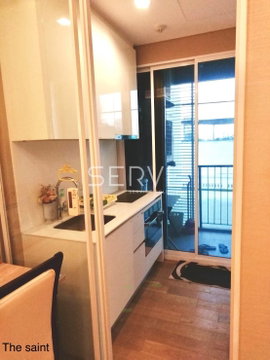 1 Bed 1 Bath Nice Room Fully furnished Good Location Close to MRT Phahon Yothin 300 m @ The Saint Residences