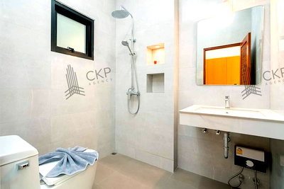 บ้านเดี่ยวให้เช่า : บ้านเดี่ยว พลูวิลล่า ปราณบุรี บ้านใหม่ สามารถปล่อยเช่าสร้างรายได้ผลตอบแทน เนื้อที่ 109.20 ตร.ว.
