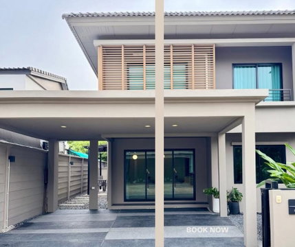 #A124101 ✅ 28/10/68 ให้เช่าบ้านเดี่ยว Como Botanica Bangna 📲📢สอบถาม ld line @condoboy