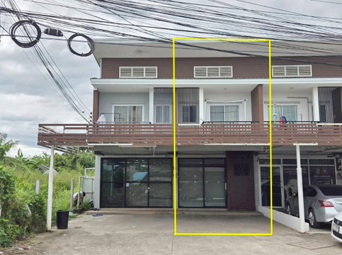ขายทาวน์โฮมหน้าร้าน บ้านเกาะ ซอย 3 โคราช มีผู้เช่า ใกล้เซ็นทรัลโคราช