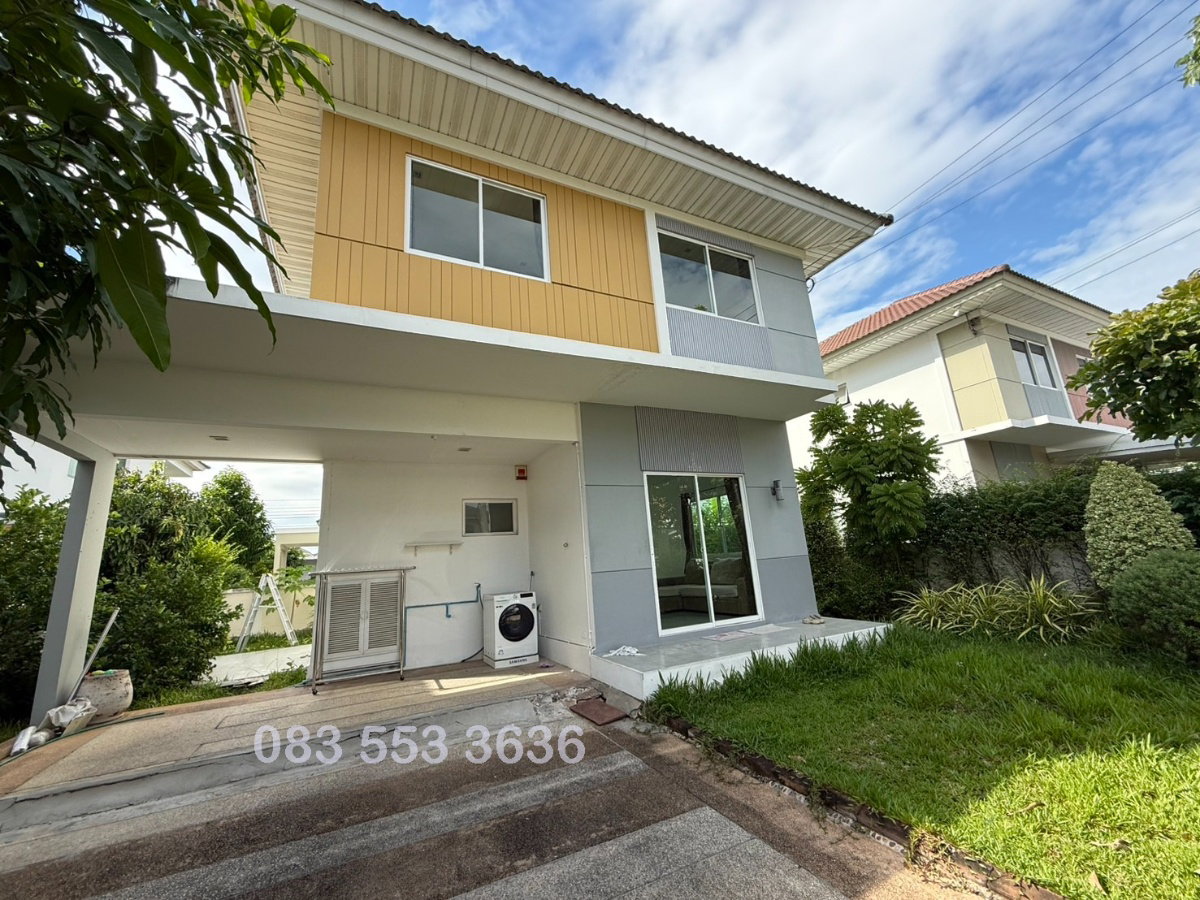 รูป ให้เช่าบ้านเดี่ยว เพอร์เฟค เพลส ใกล้สนามบินสุวรรณภูมิ Line ID 0619636888 - รูปที่ 1/8