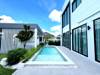 บ้านเดี่ยว วัดสุวรรณประดิษฐ์ (วัดช่างคำน้อย) : บ้าน Pool Villa 2 ชั้น เริ่มต้น 5.99 ลบ. ทำเลคุณภาพ สันผักหวาน-หางดงเชียงใหม่