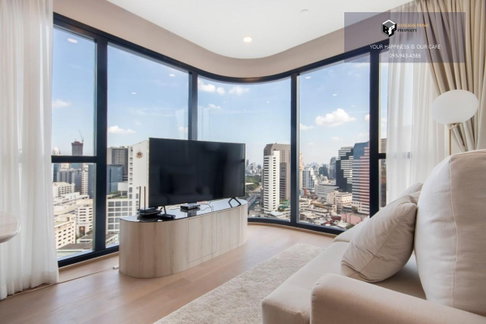 Ashton Chula-Silom | Clear city and park view - Spacious room with luxurious decoration - Corner unit with high privacy.#2025103012688 #MKT