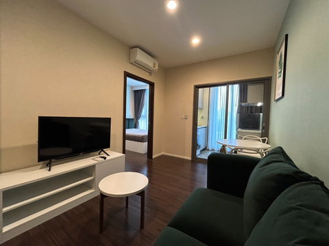♨️Closed Kitchen 💛💙[For Rent] Whizdom Inspire Sukhumvit101🚝300 m. BTS Punnawithi