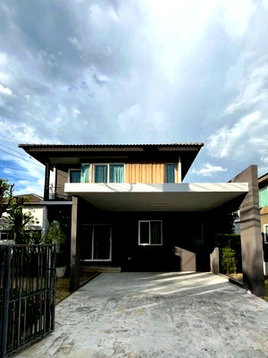 ขายบ้านเดี่ยว : ขาย 𝐈𝐧𝐢𝐳𝐢𝐨 𝐋𝐚𝐧𝐝 𝐚𝐧𝐝 𝐇𝐨𝐮𝐬𝐞 | เชียงใหม่ บ้านตัวอย่างโครงการ บิ้วอินทั้งหลัง เฟอร์ครบ แปลงมุม หน้าบ้านติดคลับเฮ้าส์ T.0946511456