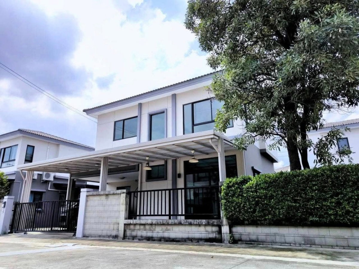 รูป บ้านเดี่ยว ย่านสุขาภิบาล 5 วัชรพล สายไหม สภาพสวยพร้อมอยู่ โทร 081-912-8883 - รูปที่ 1/6
