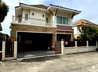 บ้านเดี่ยวให้เช่า : ให้เช่าบ้านเดี่ยวหลังใหญ่ ม.ปิยวัฒน์ ลากูน่า อ่างศิลา ชลบุรี
