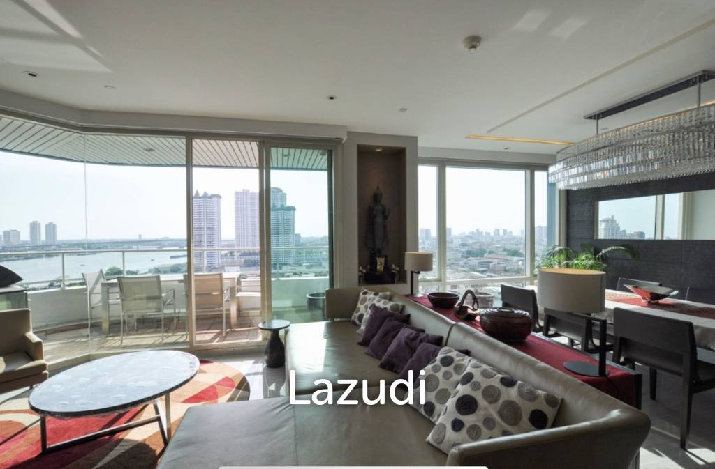 รูป 3 Bed 3 Bath 165 SQ.M Watermark Chaophraya - รูปที่ 4/10