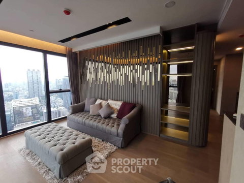 ราคาดี 2 ห้องนอน Ashton Chula Silom ชั้น 46 ใกล้ MRT สามย่าน 100 ม. (ID 1819404)