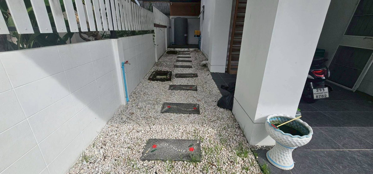 รูป S2945 ขายบ้านเดี่ยว บ้านพร้อมพัฒน์ กรีนโนวา รามอินทรา หลังมุมพิ้นที่เยอะของแถมเพียบ - รูปที่ 2/16