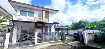 บ้านเดี่ยวให้เช่า : R2767 ให้เช่าบ้านหลังมุม บ้านพร้อมพัฒน์ กรีนโนวา รามอินทรา (ว่างค่ะ) พื้นที่กว้าง