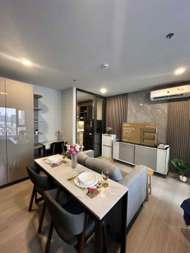 T1491 Condo for rent at Aspire Onnut Station. Beautiful, fully furnished unit. Special price.