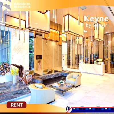 Condos for rent : Keyne by Sansiri 💘 Spacious and comfortable room with a beautiful view, great price 💸 Near BTS Thonglo 