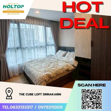#Z2978💥 031168 🔥 Condo for rent: The Cube Loft Srinakarin