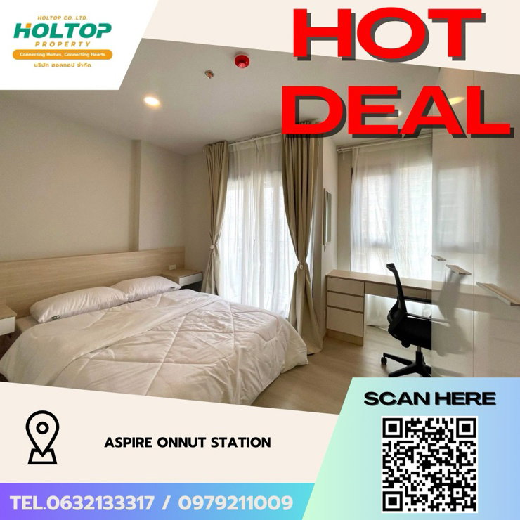 รูป #Z2982💥031168🔥ให้เช่าคอนโด Aspire Onnut Station - รูปที่ 1/10