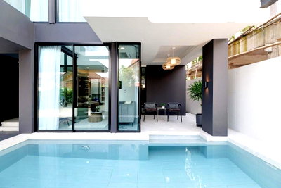 บ้านเดี่ยว วัดสุวรรณประดิษฐ์ (วัดช่างคำน้อย) : ขายบ้าน New pool Villa โครงการ กุลพันธ์วิล 9 พื้นที่ 250 ตรม. 5 ห้องนอน
