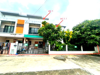 Townhouses for sale Suwannaphum International Airport : TOWN HOUSE 53.6 Sq.w. Bang Plee Samut Prakarn for 4.5M