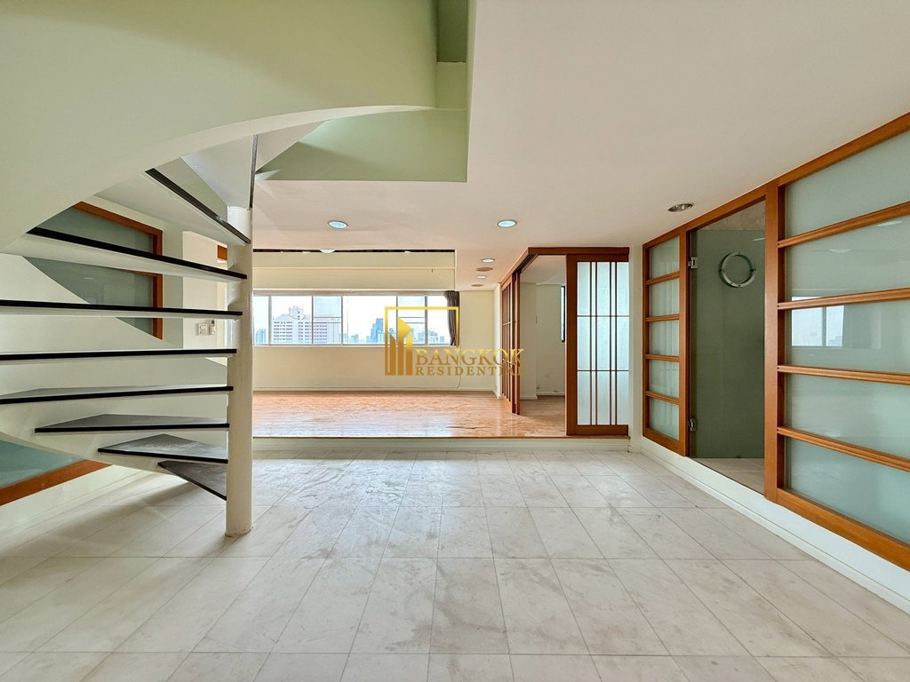 รูป Royal Castle - Spacious 3 Bed Duplex Condo in Phrom Phong - BR4257CD - รูปที่ 8/41