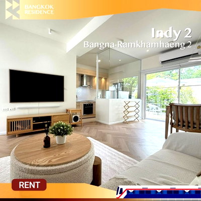 Townhouses for rent : Indy 2 Bangna-Ramkhamhaeng 2 🏡 Premium Rental Home 💎 Brand-New Fully Furnished Home in a Prime Location near Mega Bangna & International Schools 
