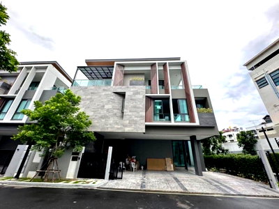 บ้านเดี่ยวให้เช่า : 🏡#MT2307_390🏡𝗙𝗼𝗿 𝗥𝗲𝗻𝘁4️⃣5️⃣0️⃣ k.🔥🔥 #MRTกลันตัน‼️หรูเลิศ มีลิฟต์ส่วนตัว ‼️ ✨#ว่างพร้อมชม บ้านเดี่ยวโครงการ:  เดอะเจนทริพัฒนาการ2 
