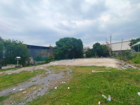 ที่ดิน ถมแล้ว ถนนไทยรามัญ หทัยราษฎร์ เนื้อที่ 200 ตรว. เหมาะสร้างบ้าน ทำ office สำนักงาน และโกดังเก็บของ ทำเลดี ใกล้จุดขึ้น-ลงทางด่วน